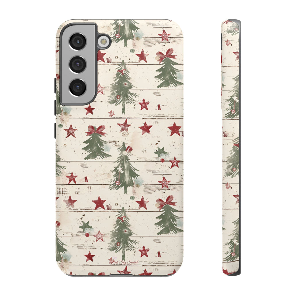 Christmas Tree Farm Tough Samsung Galaxy Phone Case