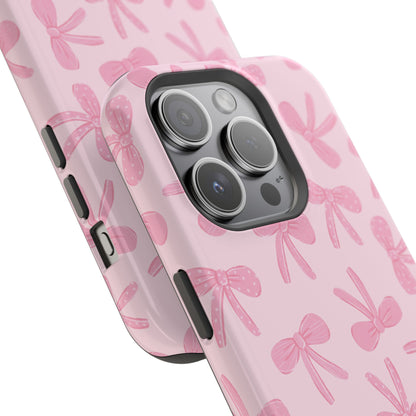 Funda magnética para iPhone con lazos de Boss Girl