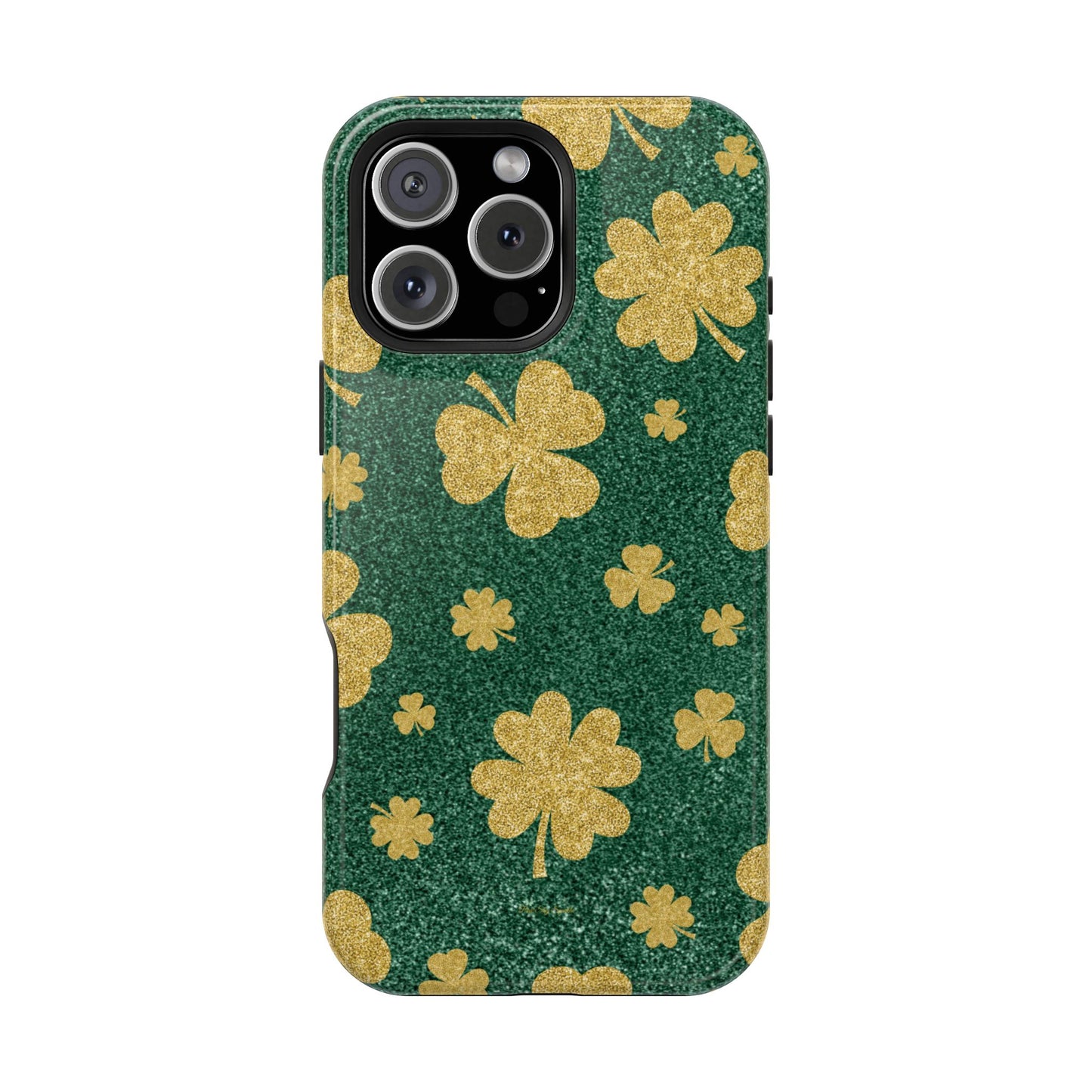 Shamrock Sparkle Magnetic iPhone Case