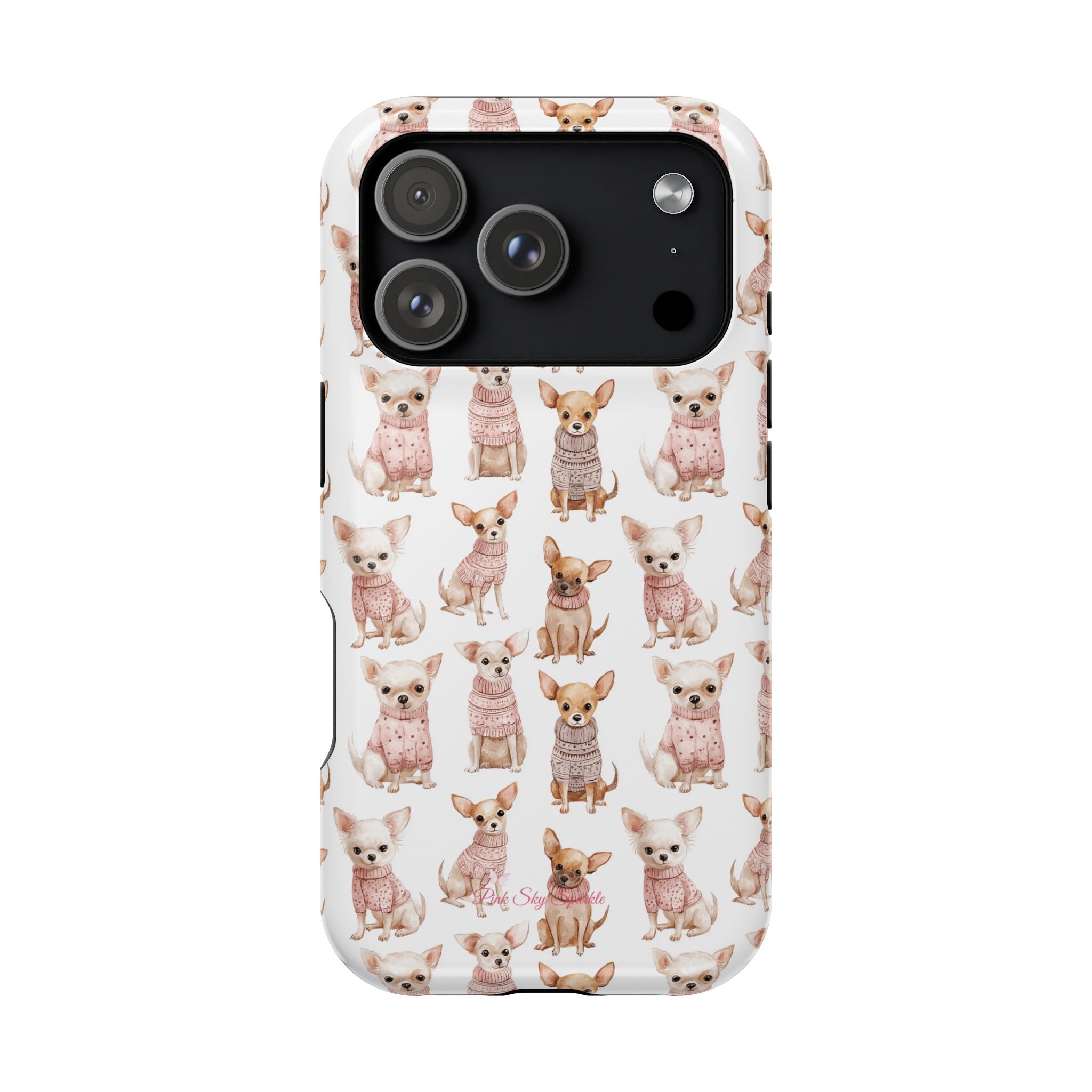 Fancy Toy Chihuahua Magnetic iPhone Case