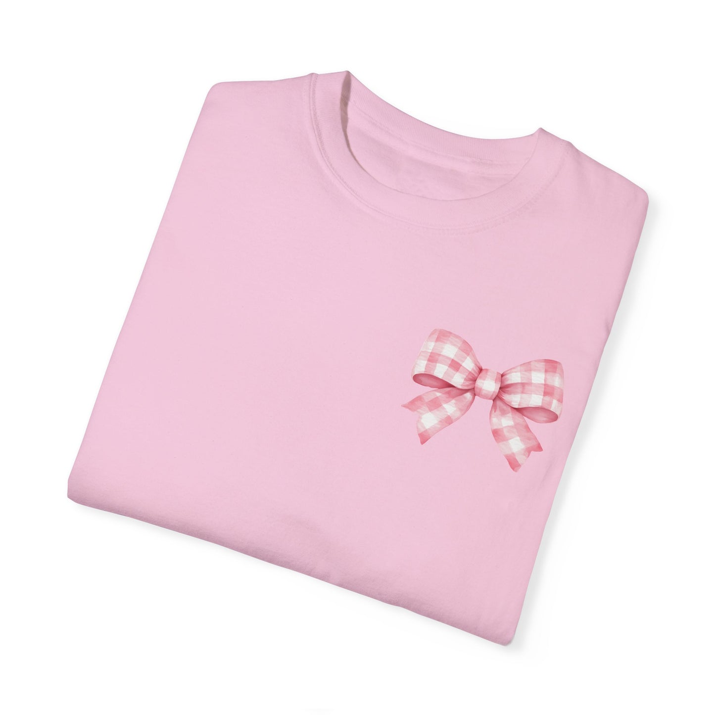 Gingham Bow T-shirt