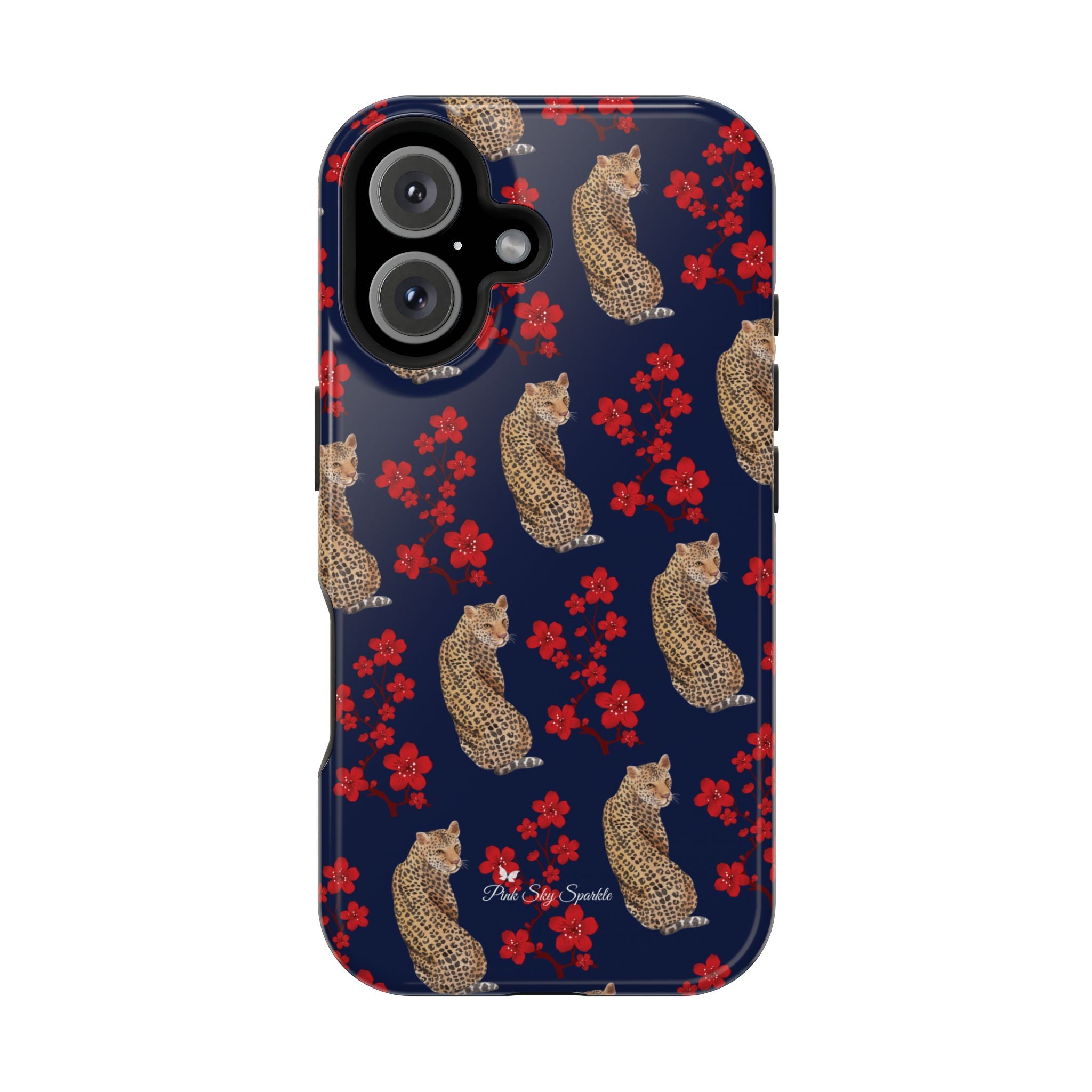 Funda magnética para iPhone Crimson Jungle