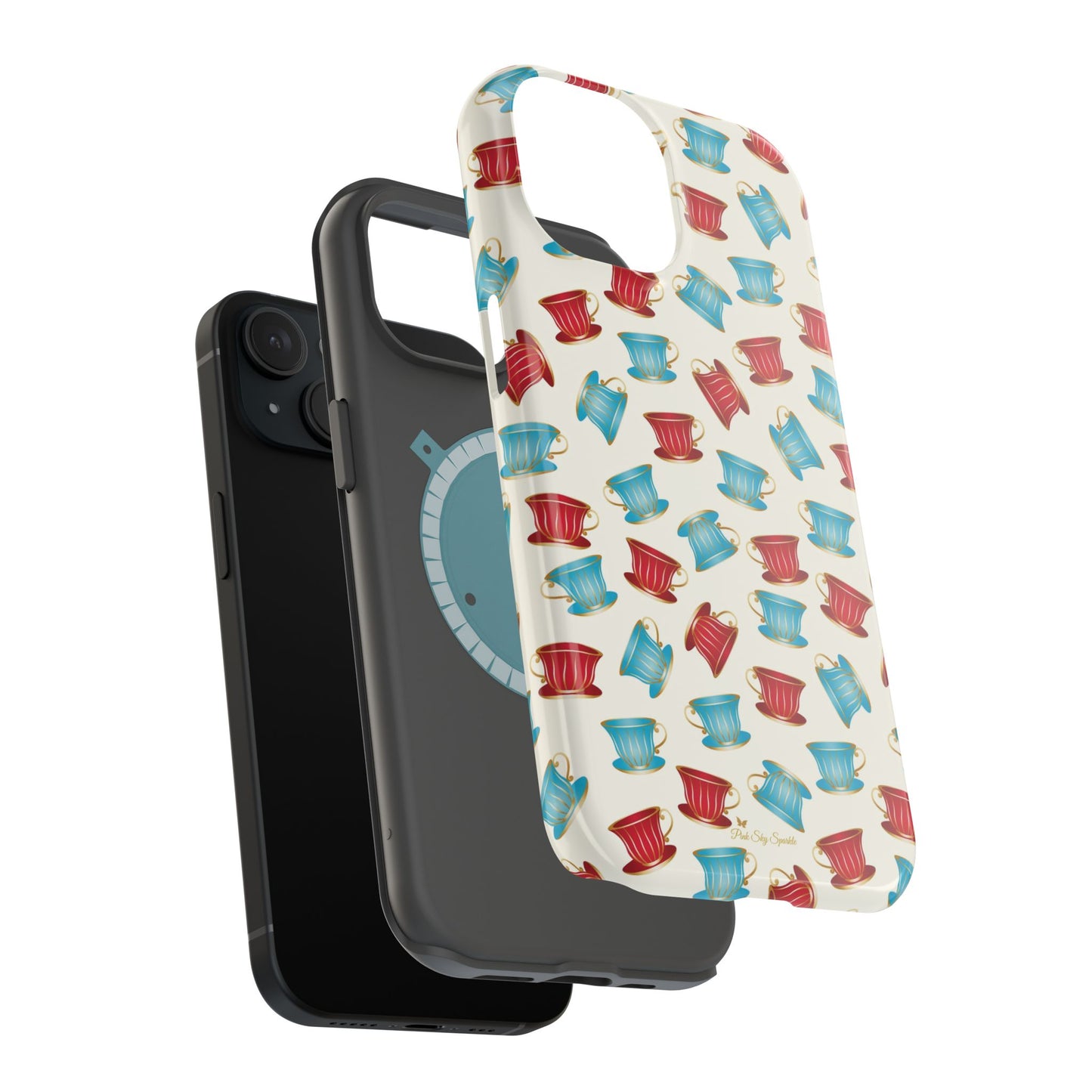 Tea Party Whimsy Magnetic iPhone Case