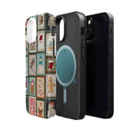 Santa’s Stamp Collection Magnetic iPhone Case