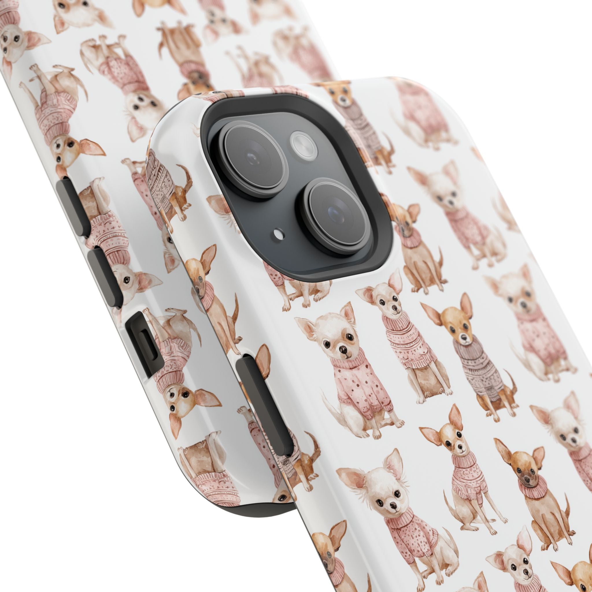 Fancy Toy Chihuahua Magnetic iPhone Case