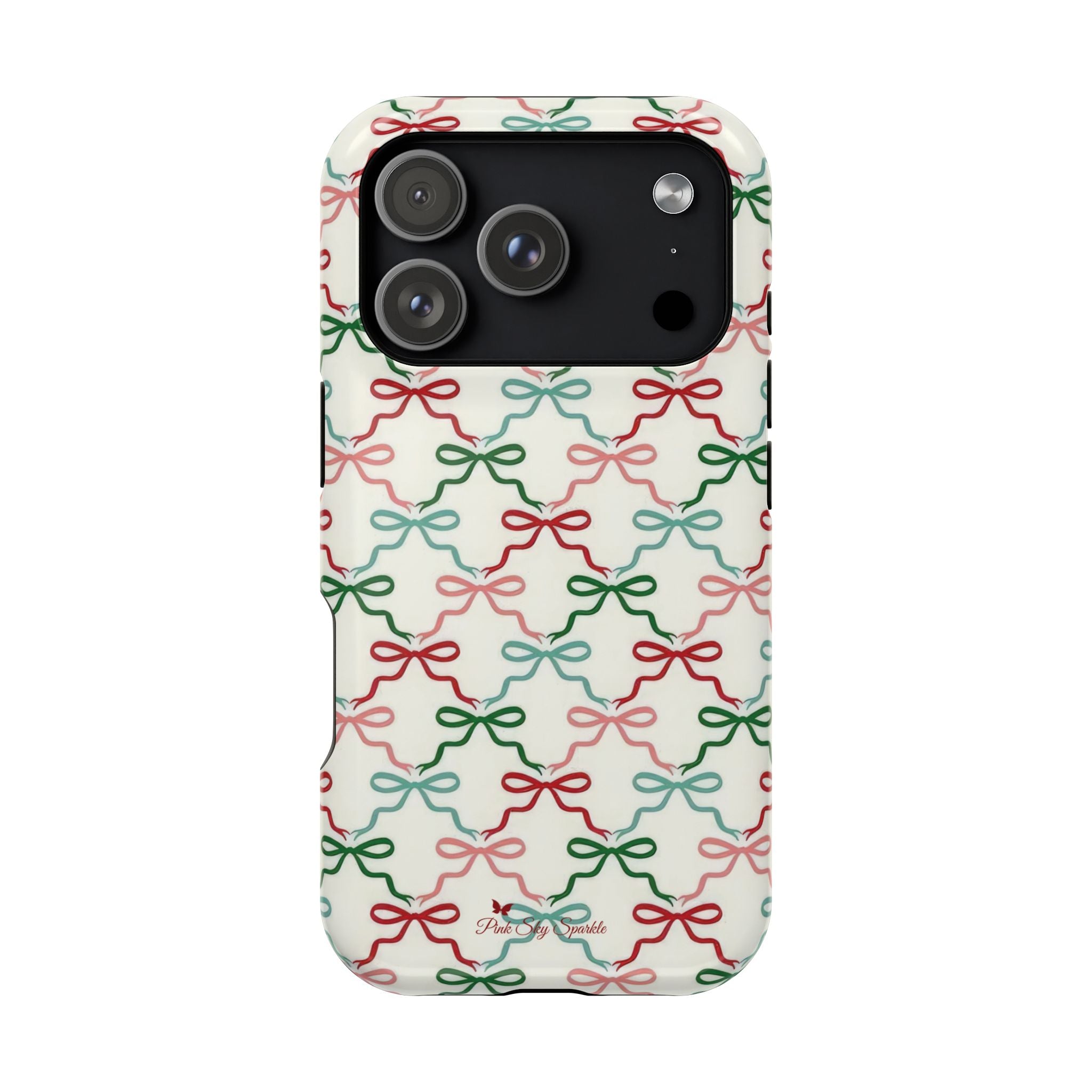 Festive Bows Magnetic iPhone Case