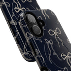 Funda magnética para iPhone con lazos de medianoche