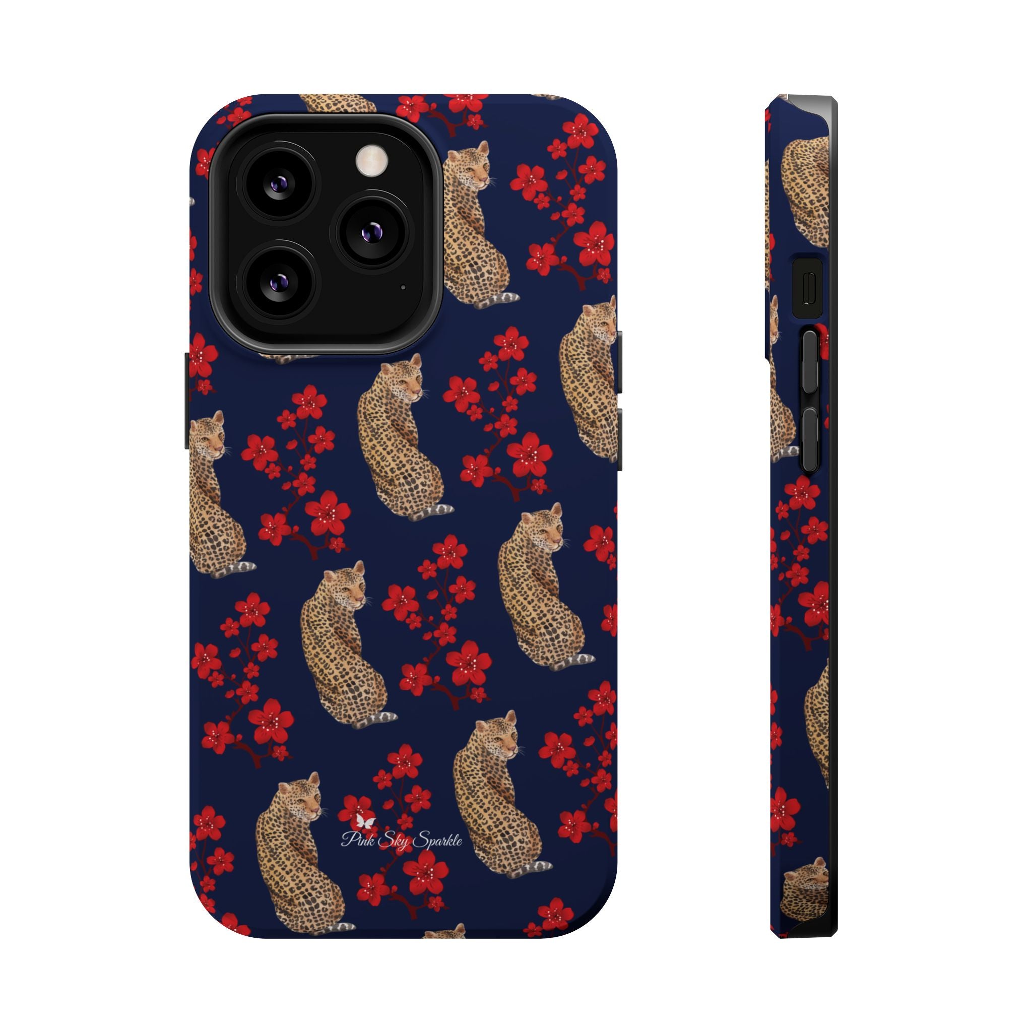 Funda magnética para iPhone Crimson Jungle