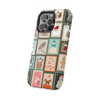Santa’s Stamp Collection Magnetic iPhone Case