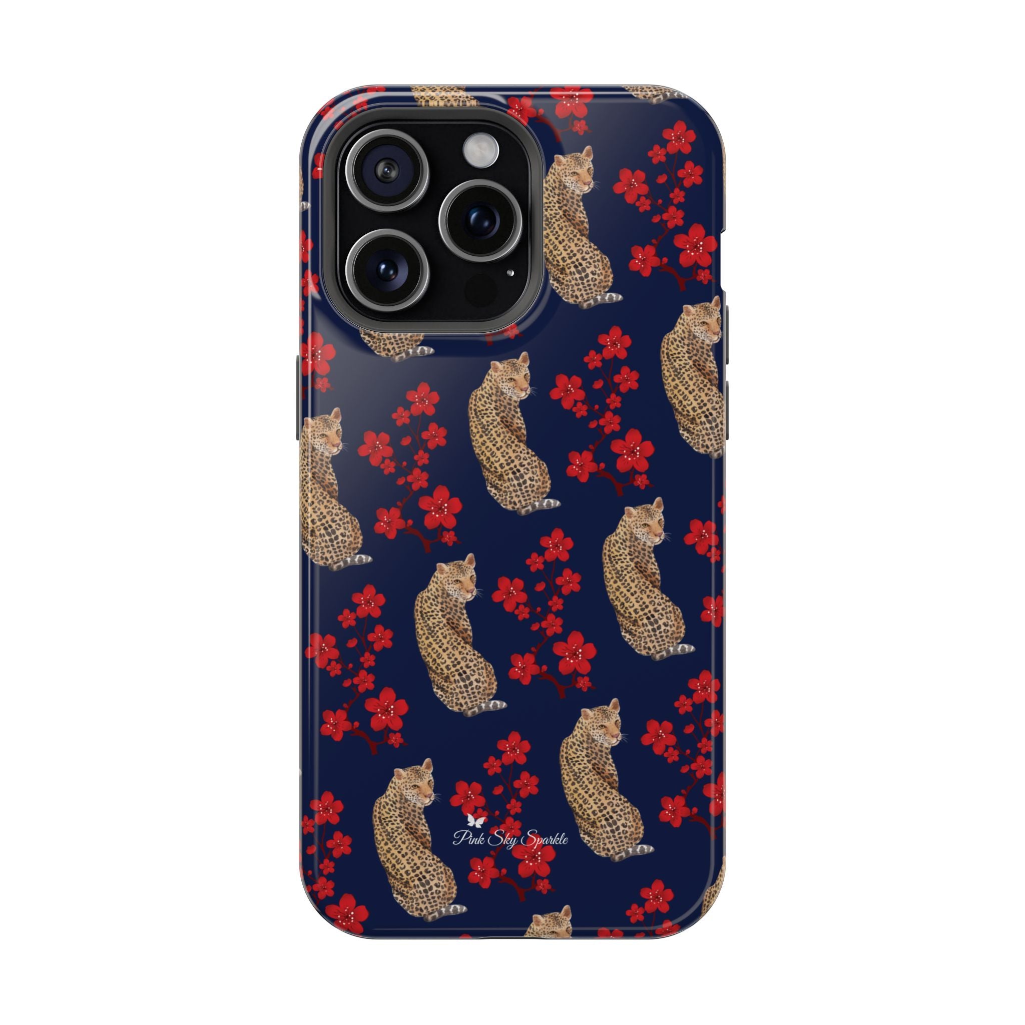 Funda magnética para iPhone Crimson Jungle