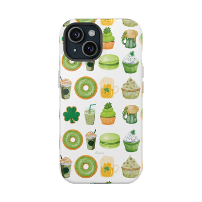 St. Patrick's Day Sips and Sweets Magnetic iPhone Case