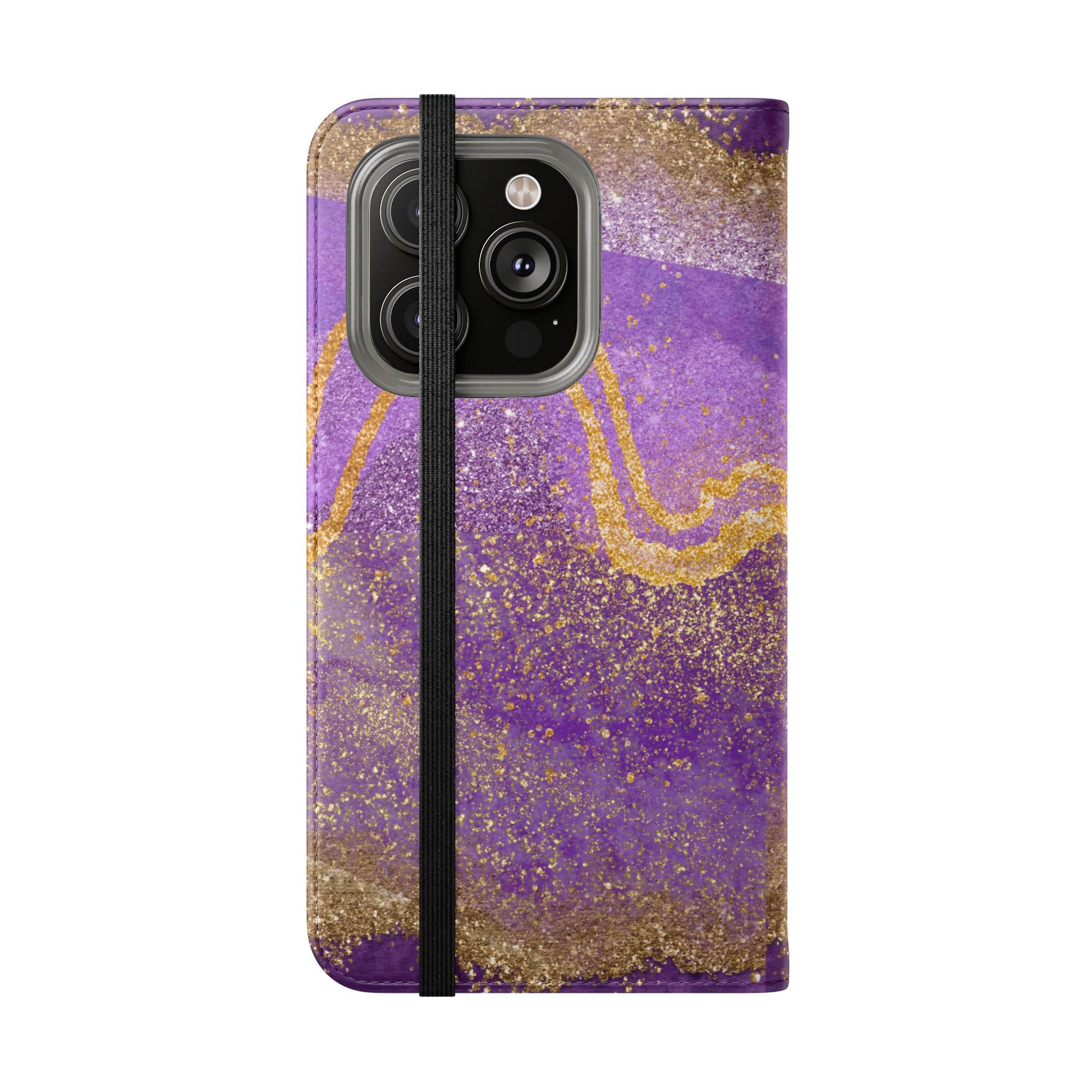 Amethyst Sparkle Wallet Flip Case-Phone Case-Printify-PINK SKY SPARKLE-Protective wallet flip case for smartphones with 360° protection, fold-over design, card slots, and stylish pattern options. Perfect for adding a fashionable touch while keeping your phone safe. Available in a variety of designs including bold, elegant, and chic styles.