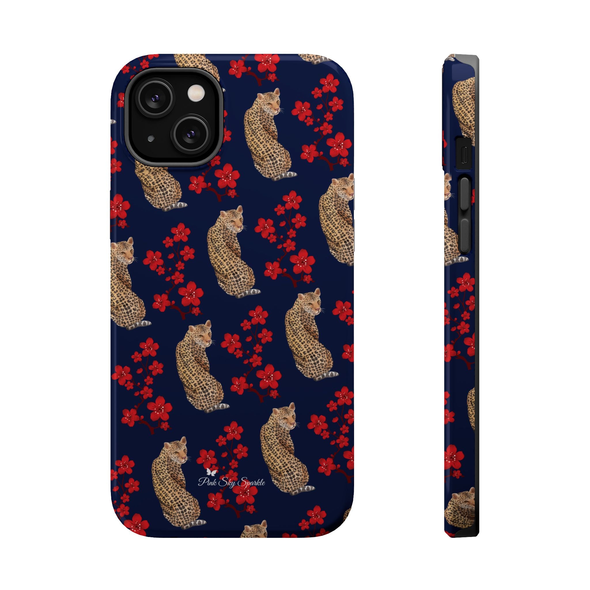 Funda magnética para iPhone Crimson Jungle