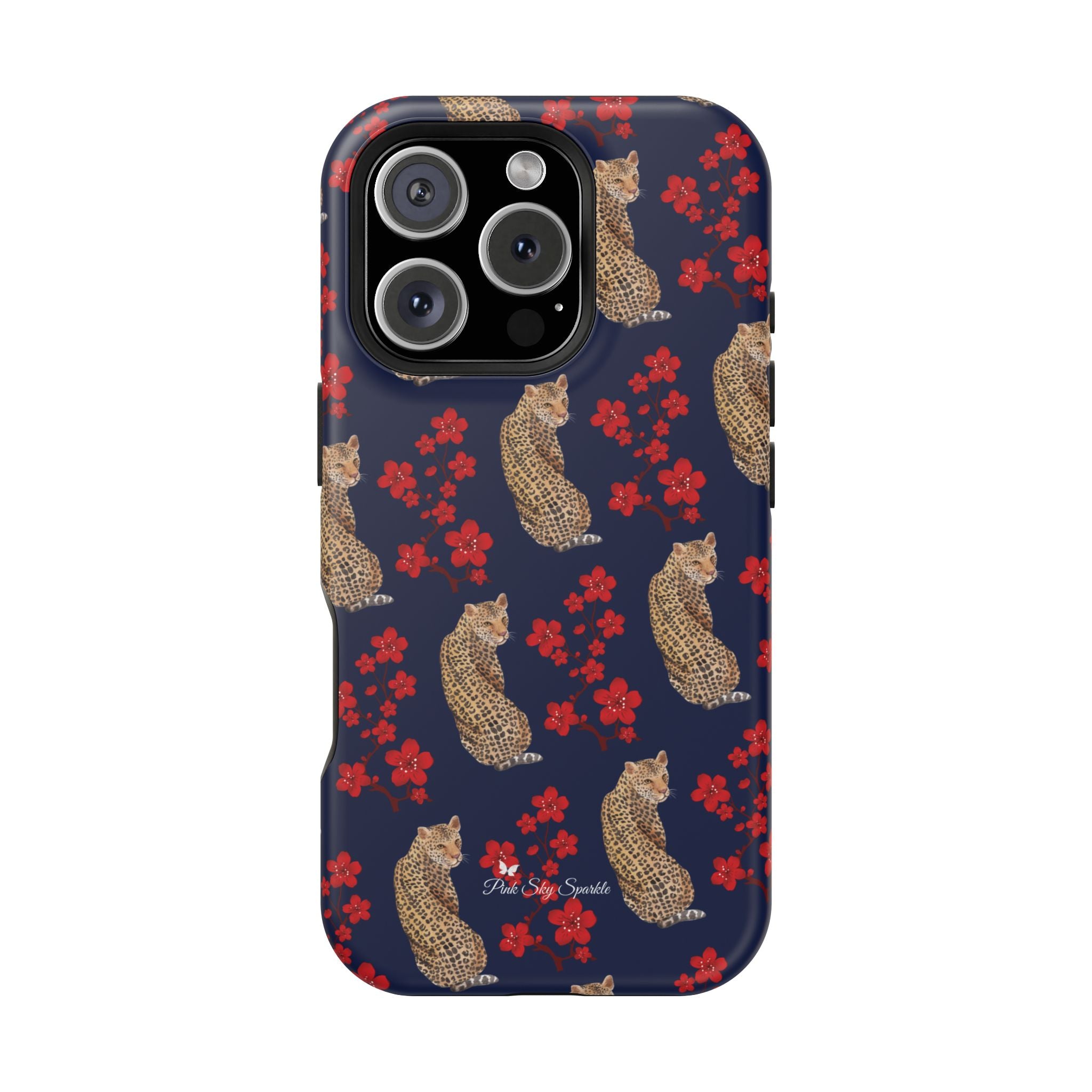 Funda magnética para iPhone Crimson Jungle