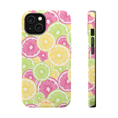 Summer Citrus Magnetic iPhone Case