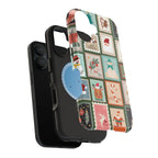 Santa’s Stamp Collection Magnetic iPhone Case
