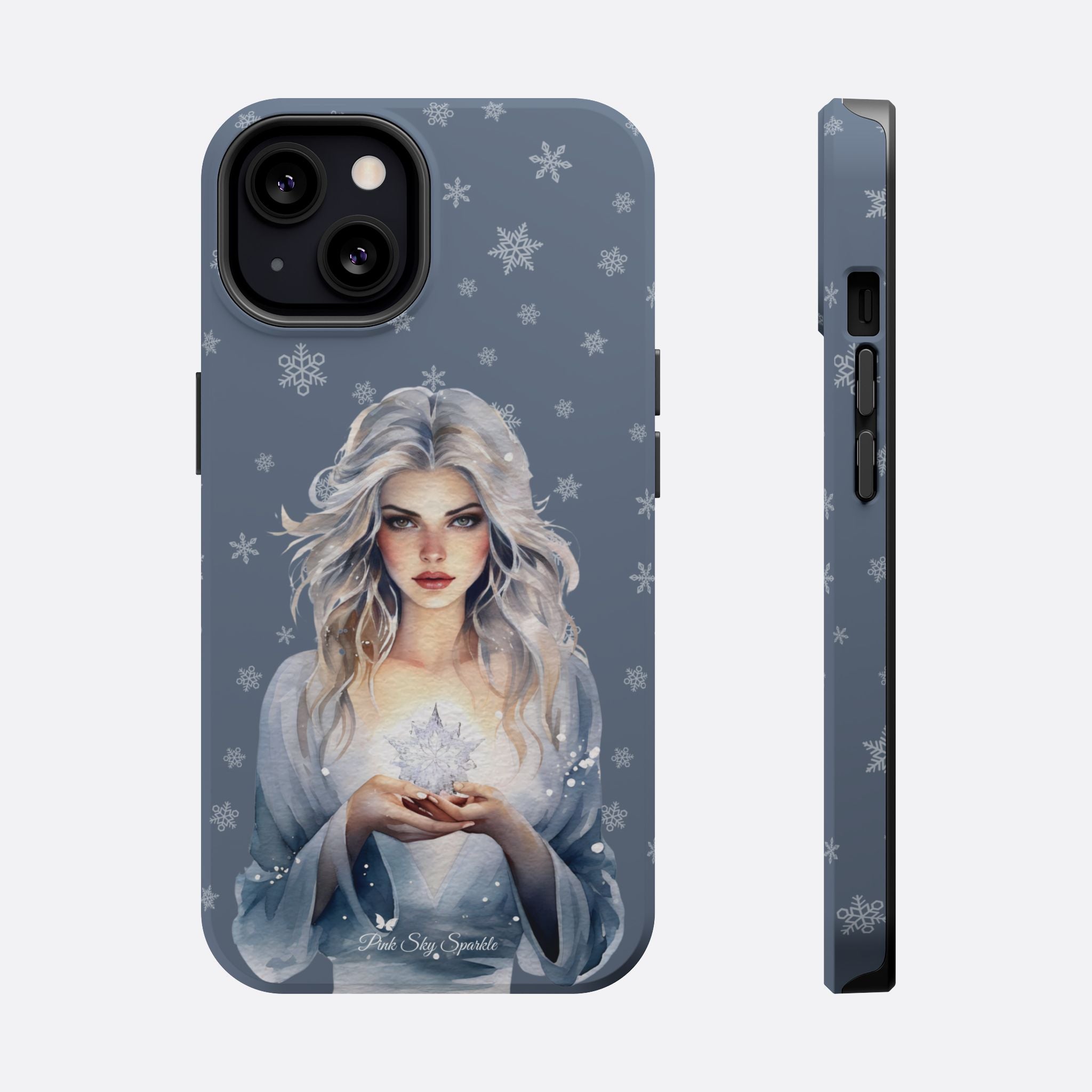Coque magnétique pour iPhone Winter Witch