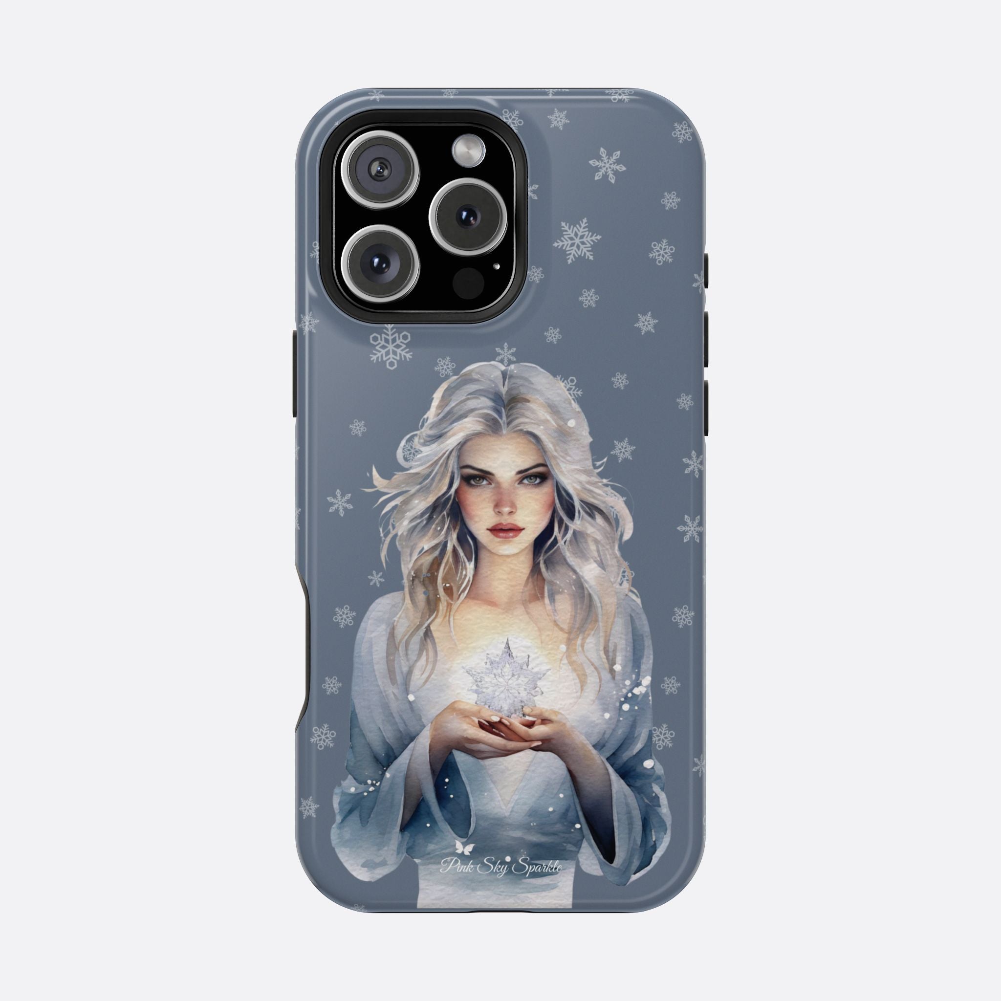 Coque magnétique pour iPhone Winter Witch