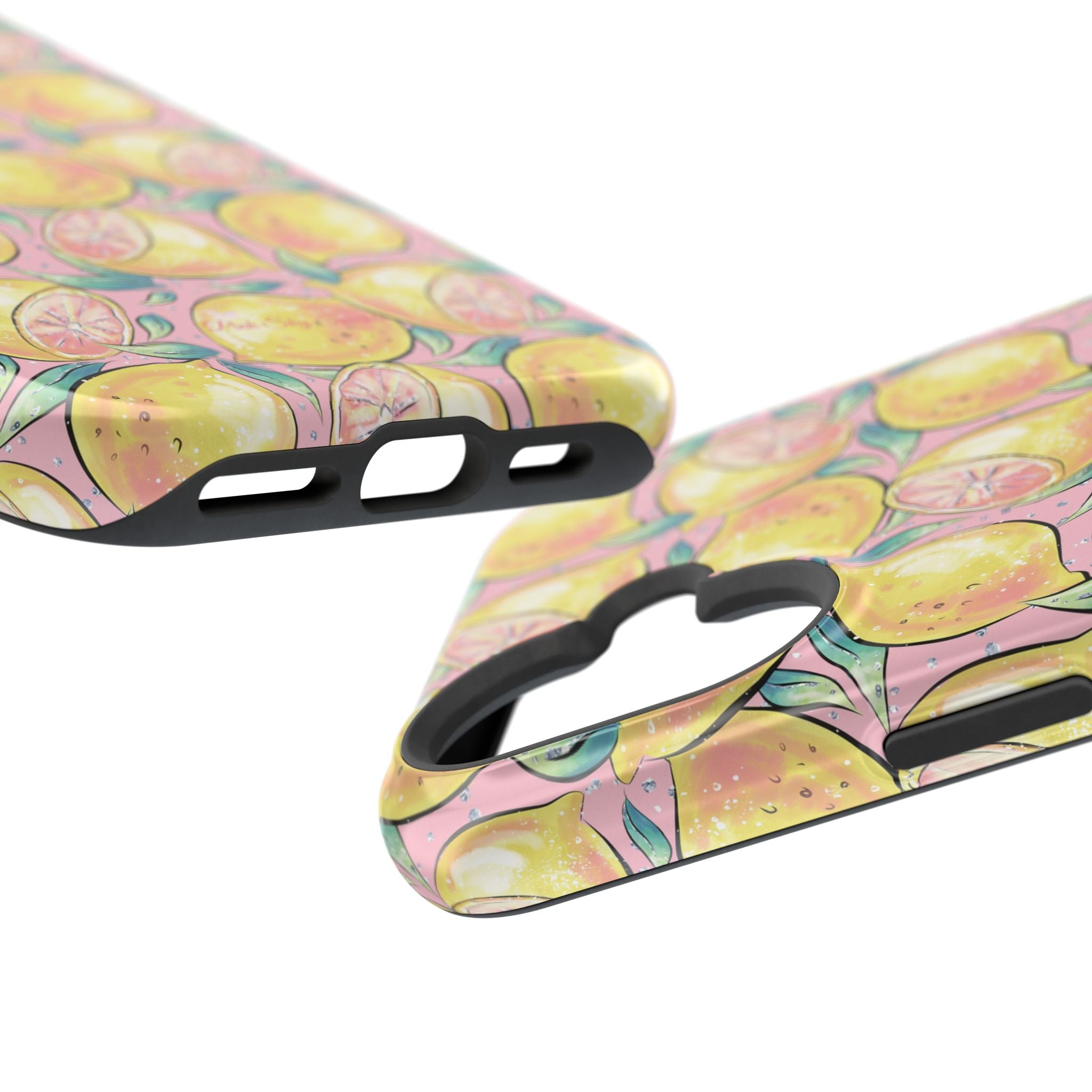 Pink Lemon Magnetic iPhone Case