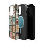 Santa’s Stamp Collection Magnetic iPhone Case