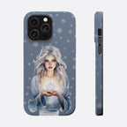 Coque magnétique pour iPhone Winter Witch