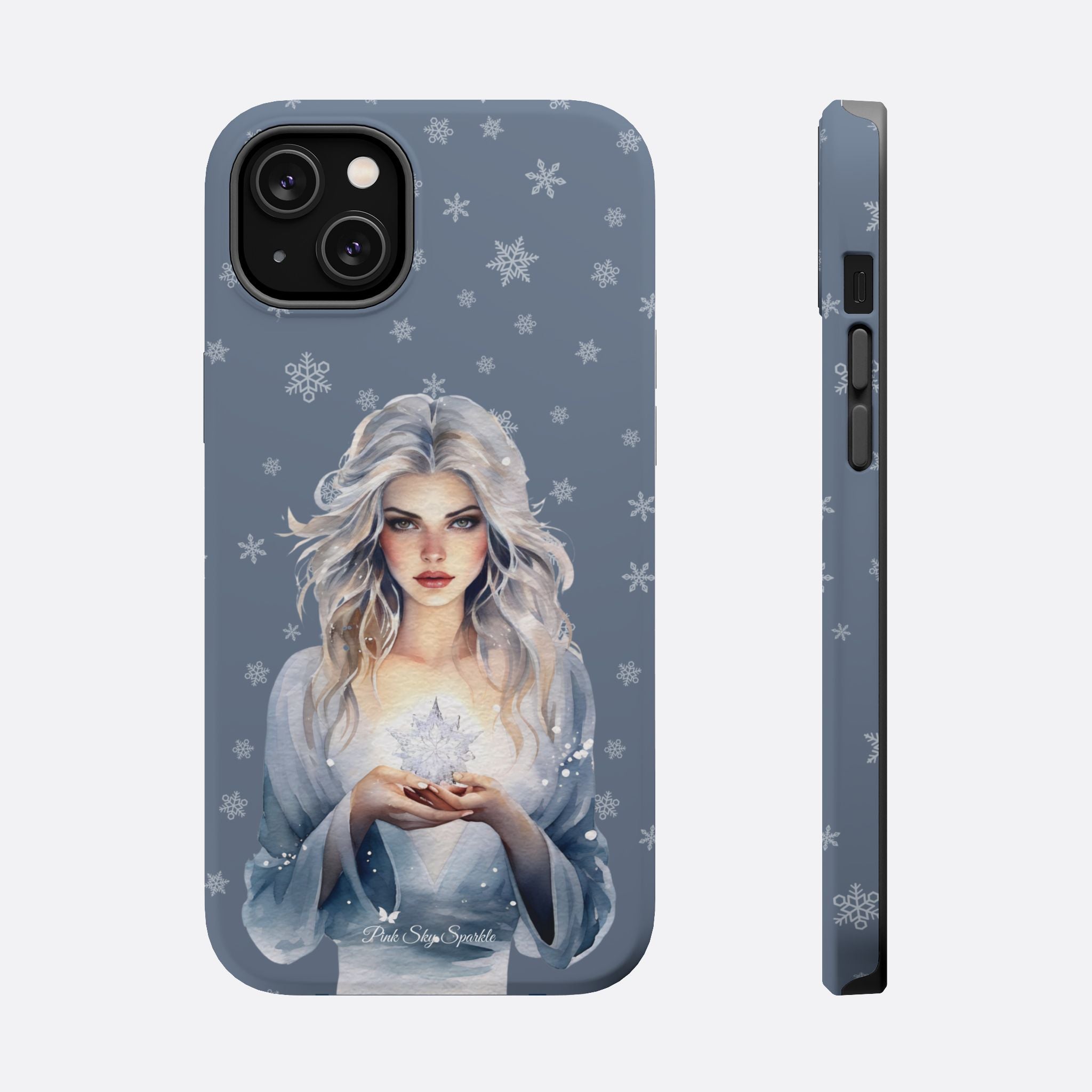 Coque magnétique pour iPhone Winter Witch