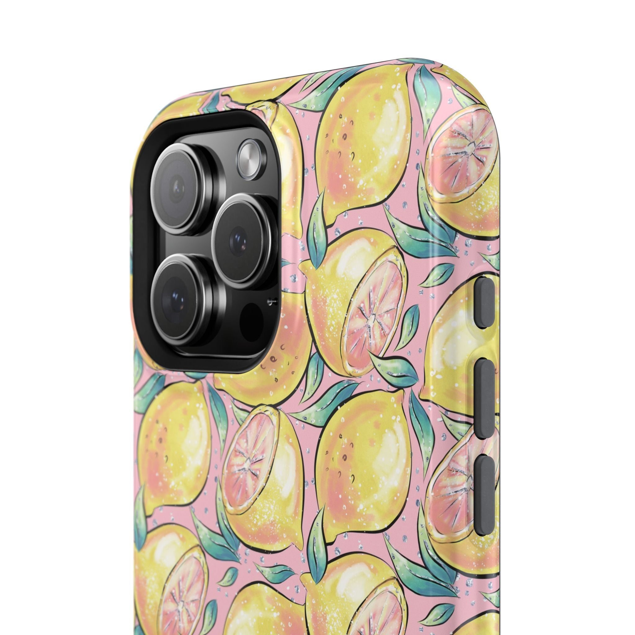 Pink Lemon Magnetic iPhone Case