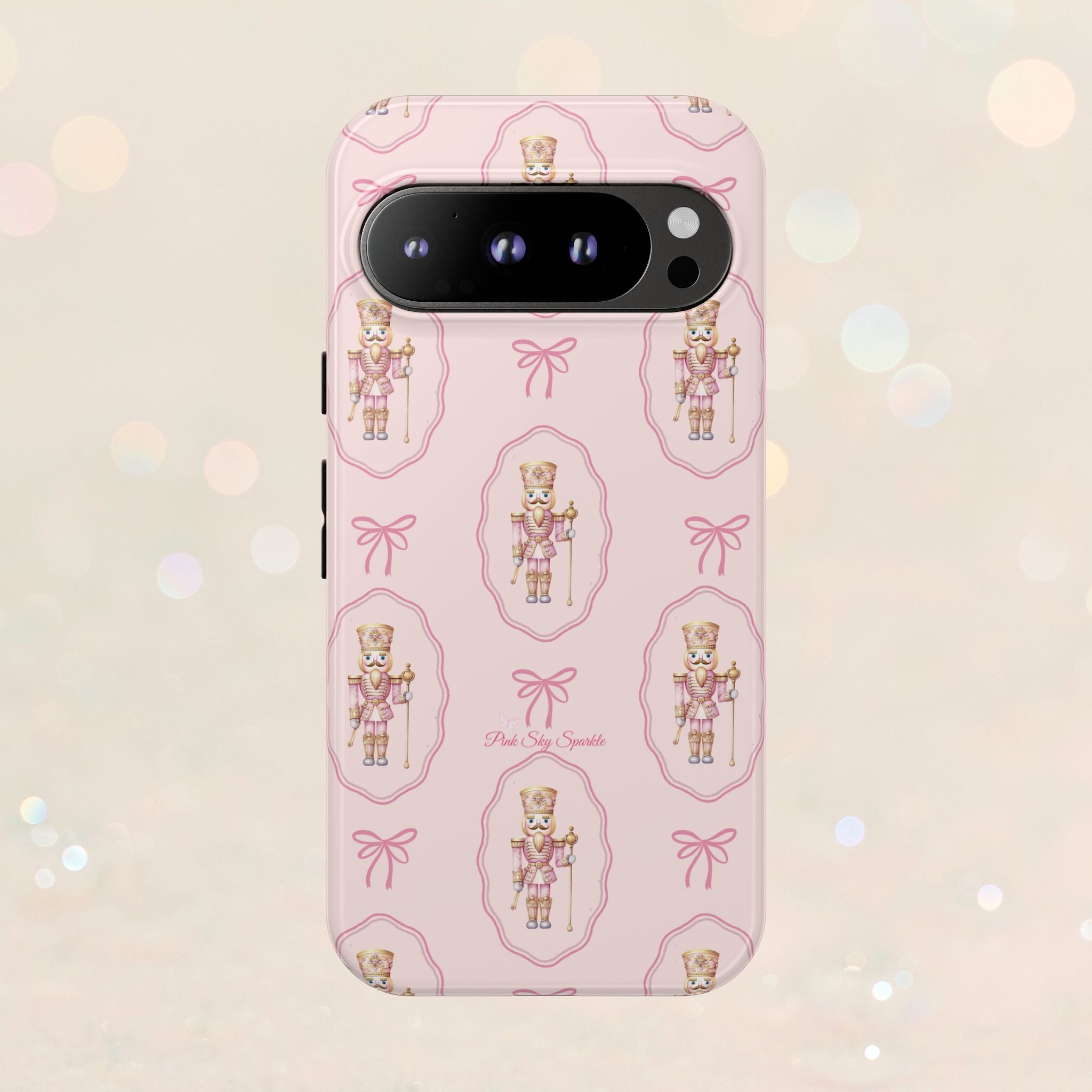 Nutcracker Coquette Holiday Google Pixel Phone Case