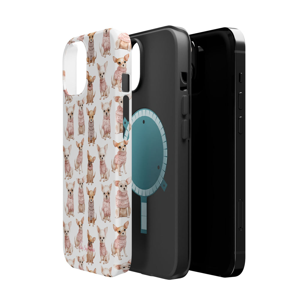 Fancy Toy Chihuahua Magnetic iPhone Case