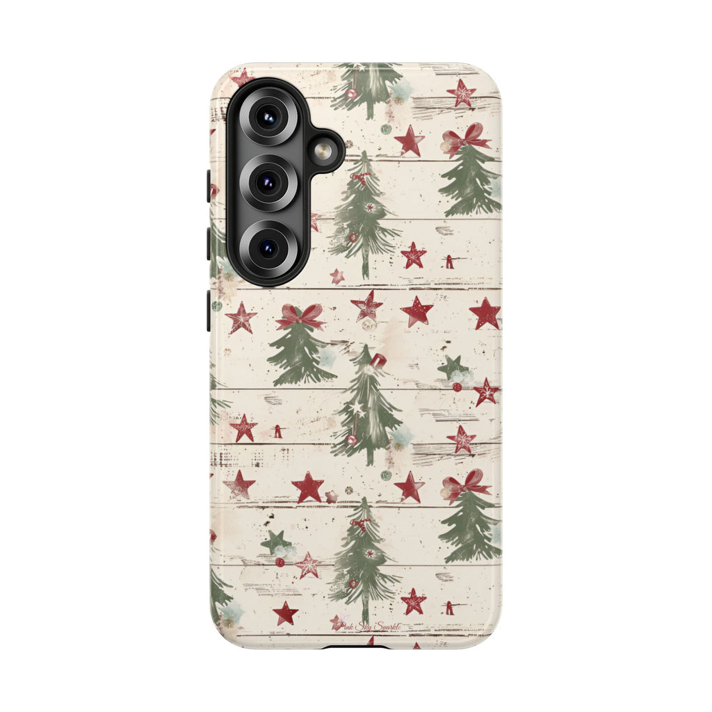 Christmas Tree Farm Tough Samsung Galaxy Phone Case