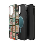 Santa’s Stamp Collection Magnetic iPhone Case