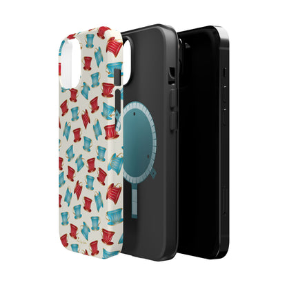 Tea Party Whimsy Magnetic iPhone Case