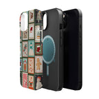 Santa’s Stamp Collection Magnetic iPhone Case