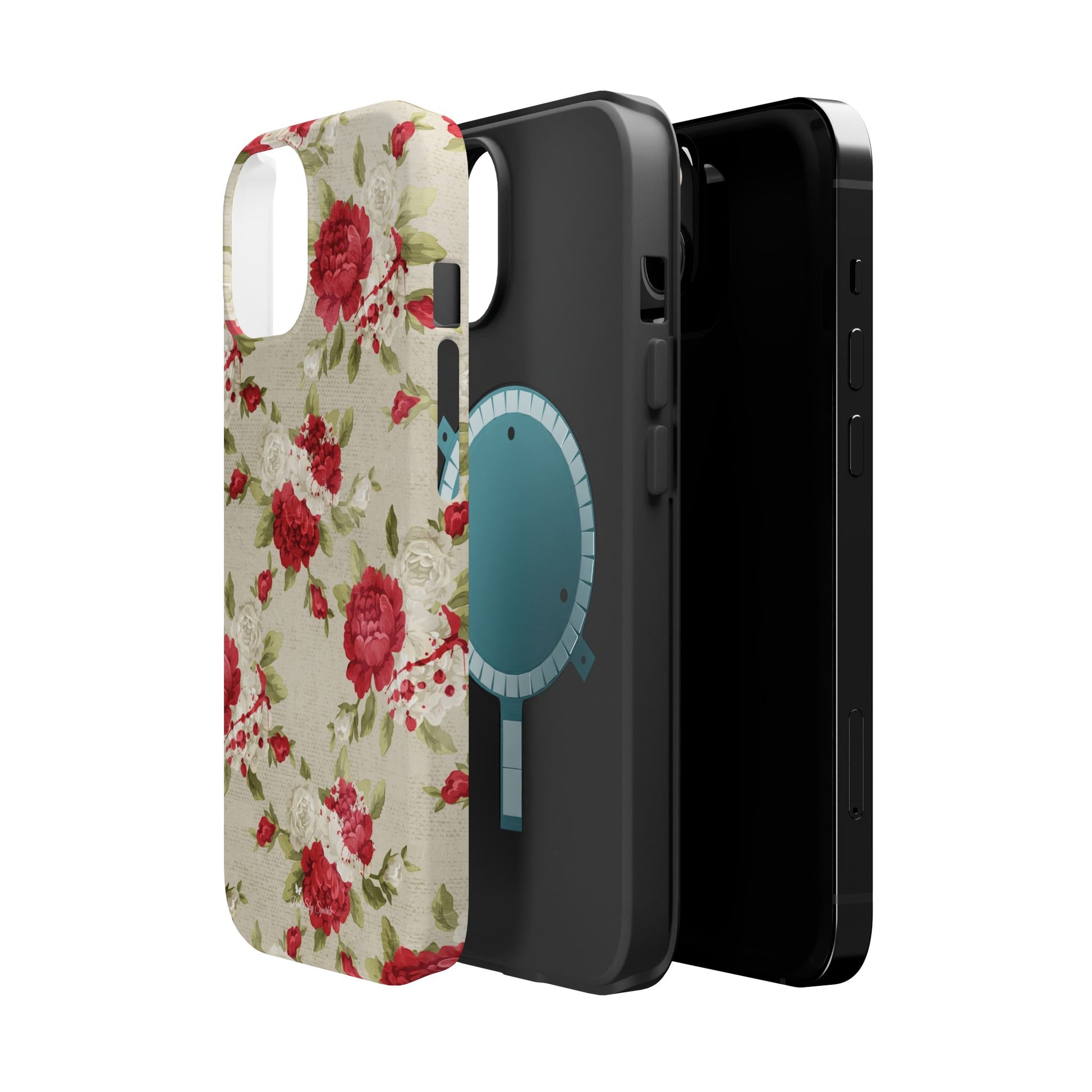 Painted Roses Magnetic iPhone Case