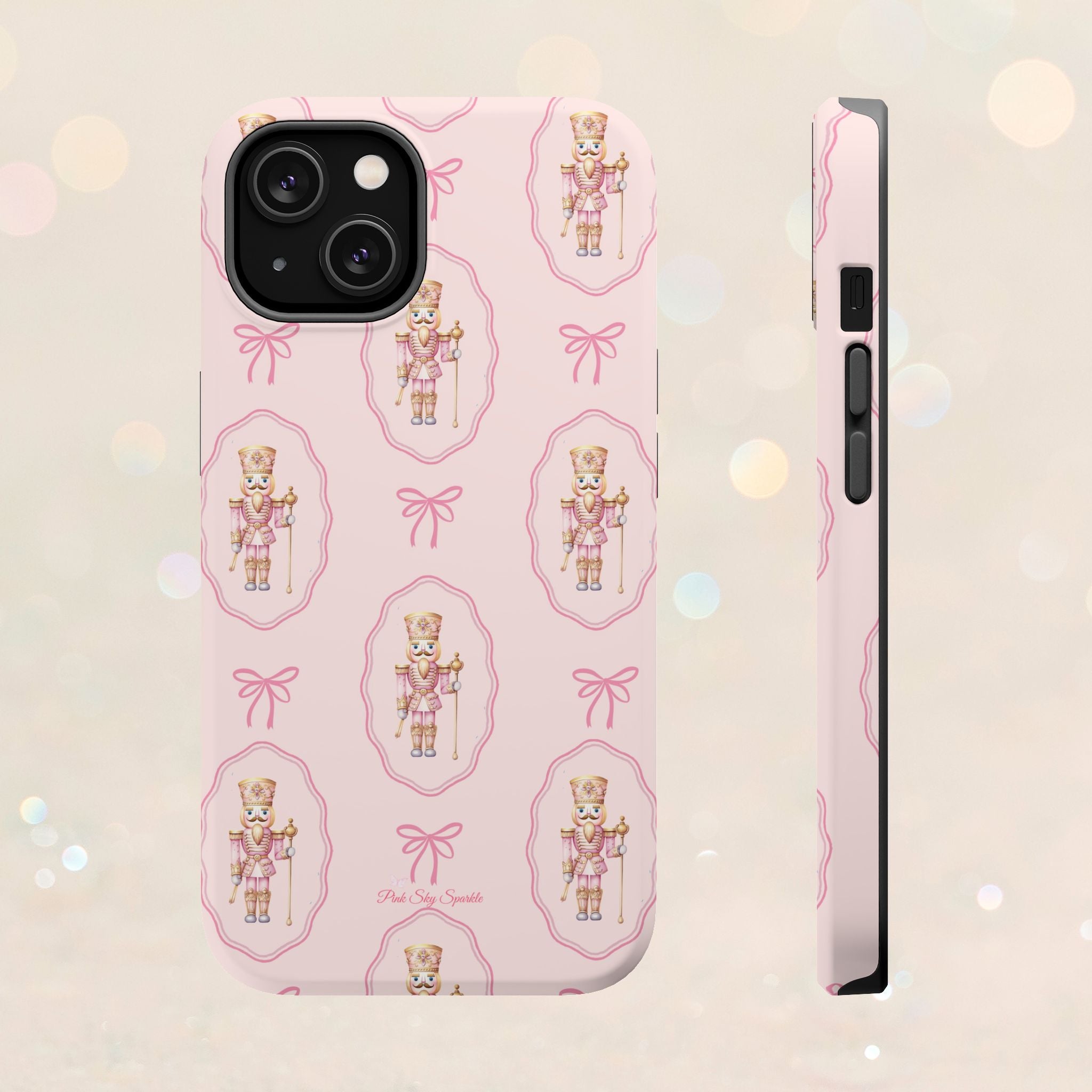 Coque magnétique pour iPhone Casse-Noisette Coquette