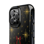 Starry Night Magnetic iPhone Case - Black Aesthetic Christmas Phone Cover