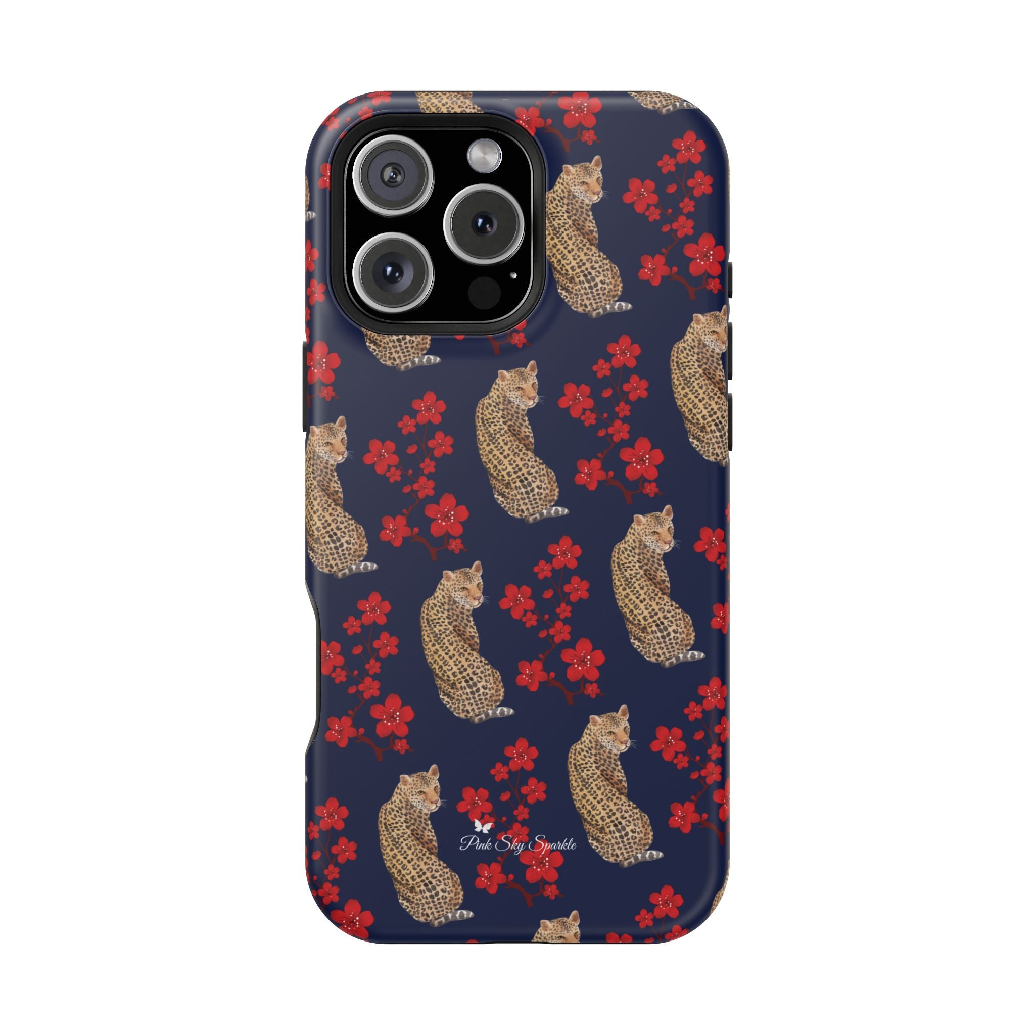 Funda magnética para iPhone Crimson Jungle