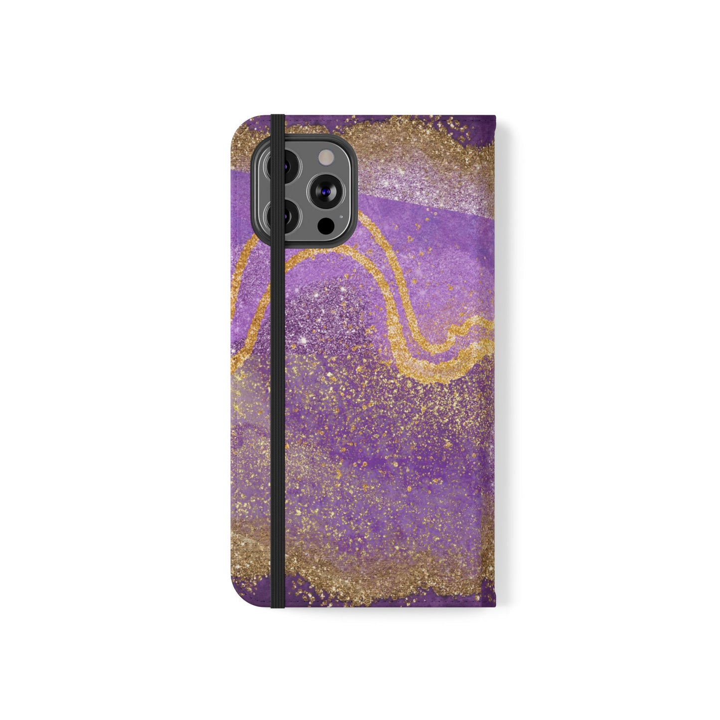 Amethyst Sparkle Wallet Flip Case-Phone Case-Printify-PINK SKY SPARKLE-Protective wallet flip case for smartphones with 360° protection, fold-over design, card slots, and stylish pattern options. Perfect for adding a fashionable touch while keeping your phone safe. Available in a variety of designs including bold, elegant, and chic styles.