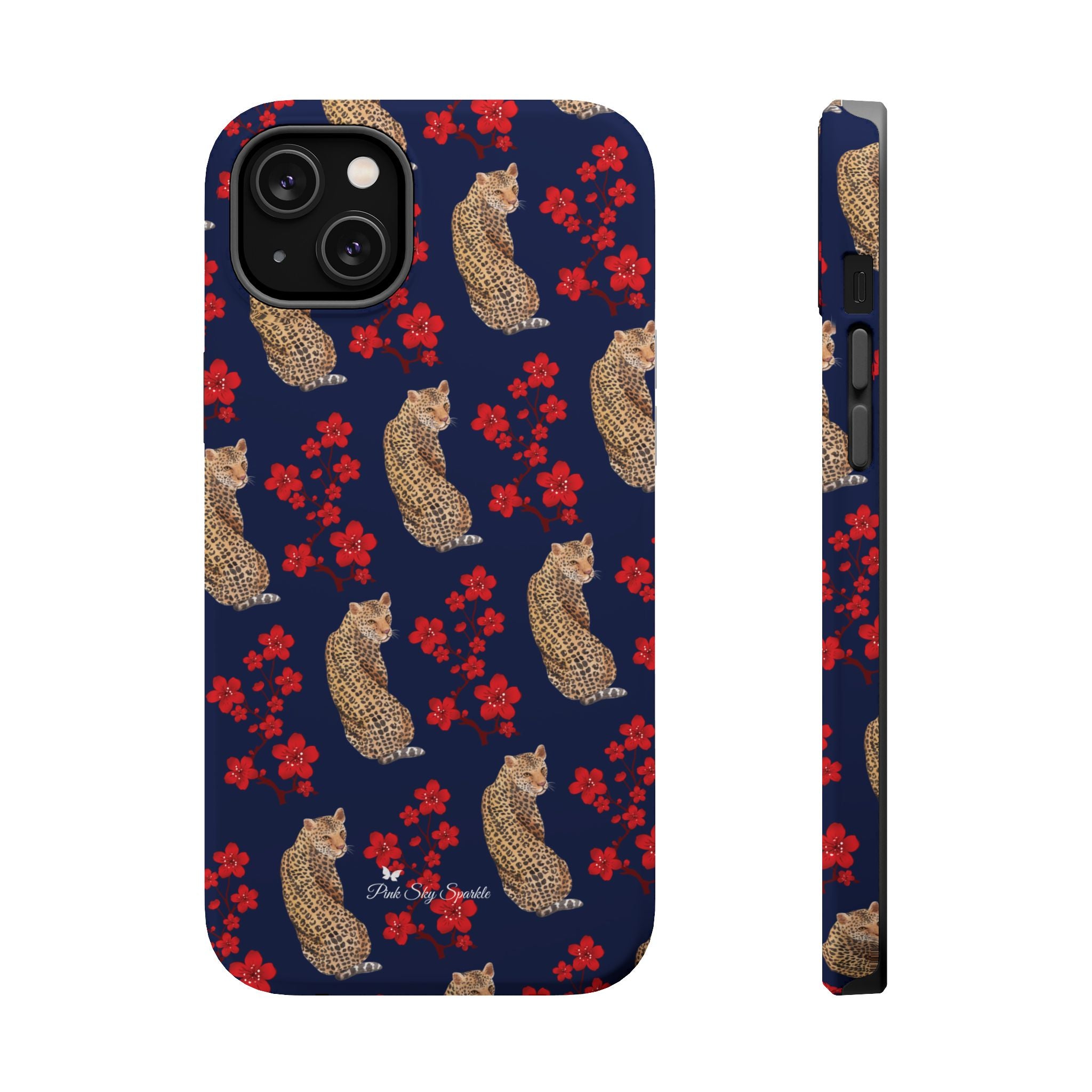 Funda magnética para iPhone Crimson Jungle