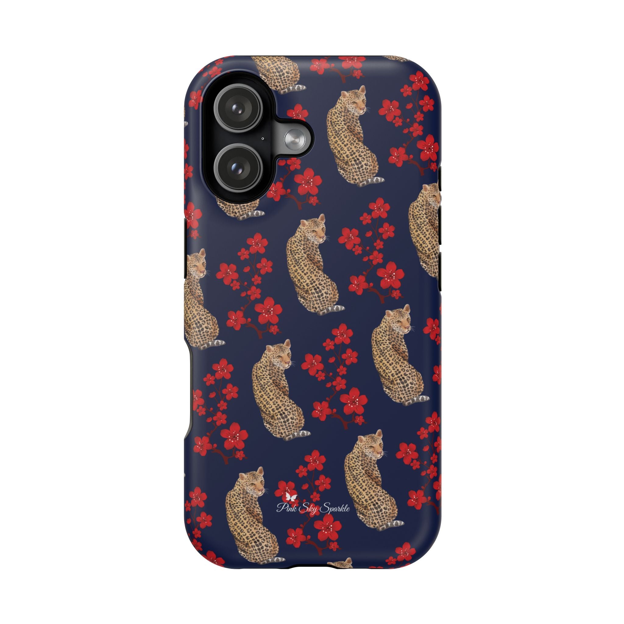 Funda magnética para iPhone Crimson Jungle