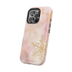 Pink & Gold Winter Wonderland Magnetic iPhone Case