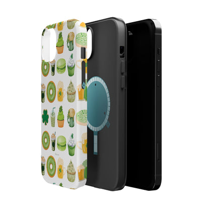 St. Patrick's Day Sips and Sweets Magnetic iPhone Case