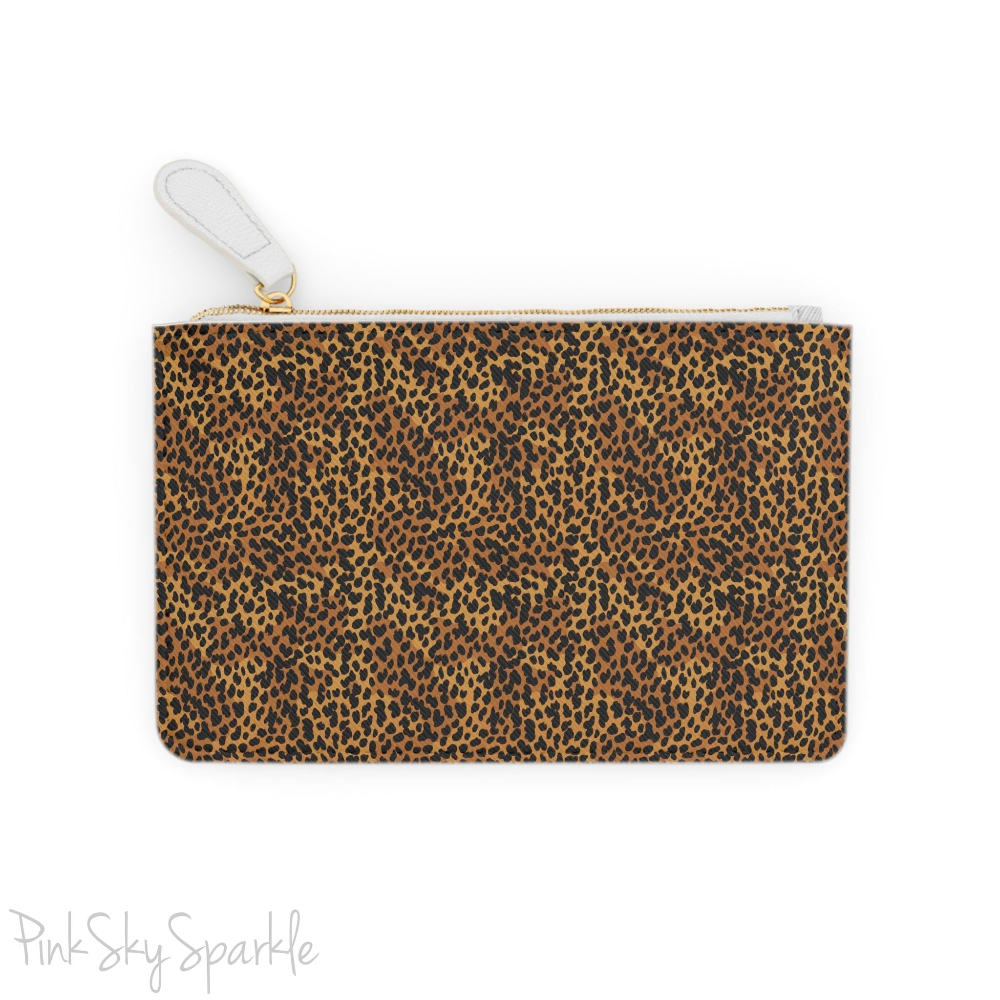 Spotted Luxe Mini Clutch Bag