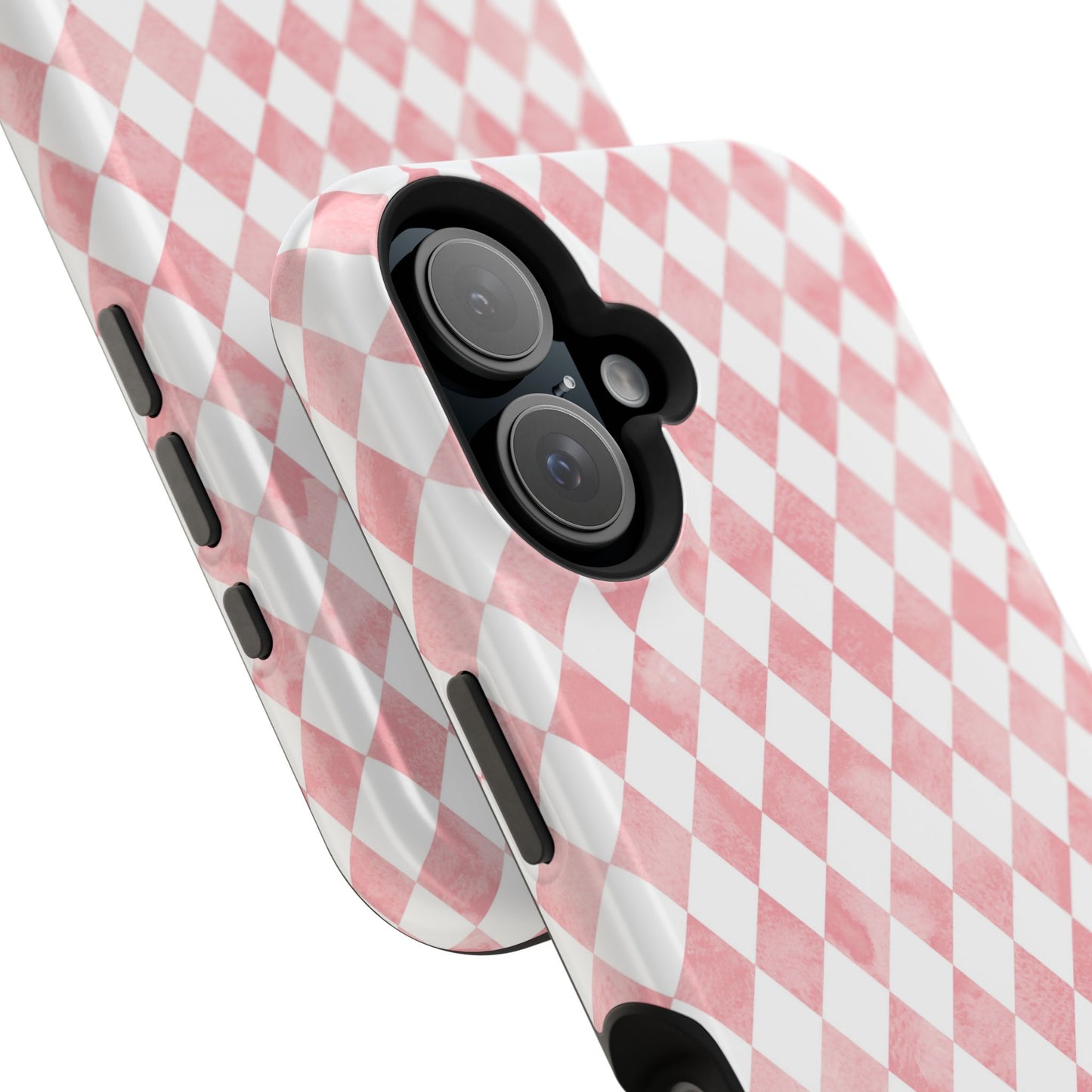 Rosy Harlequin Magnetic iPhone Case