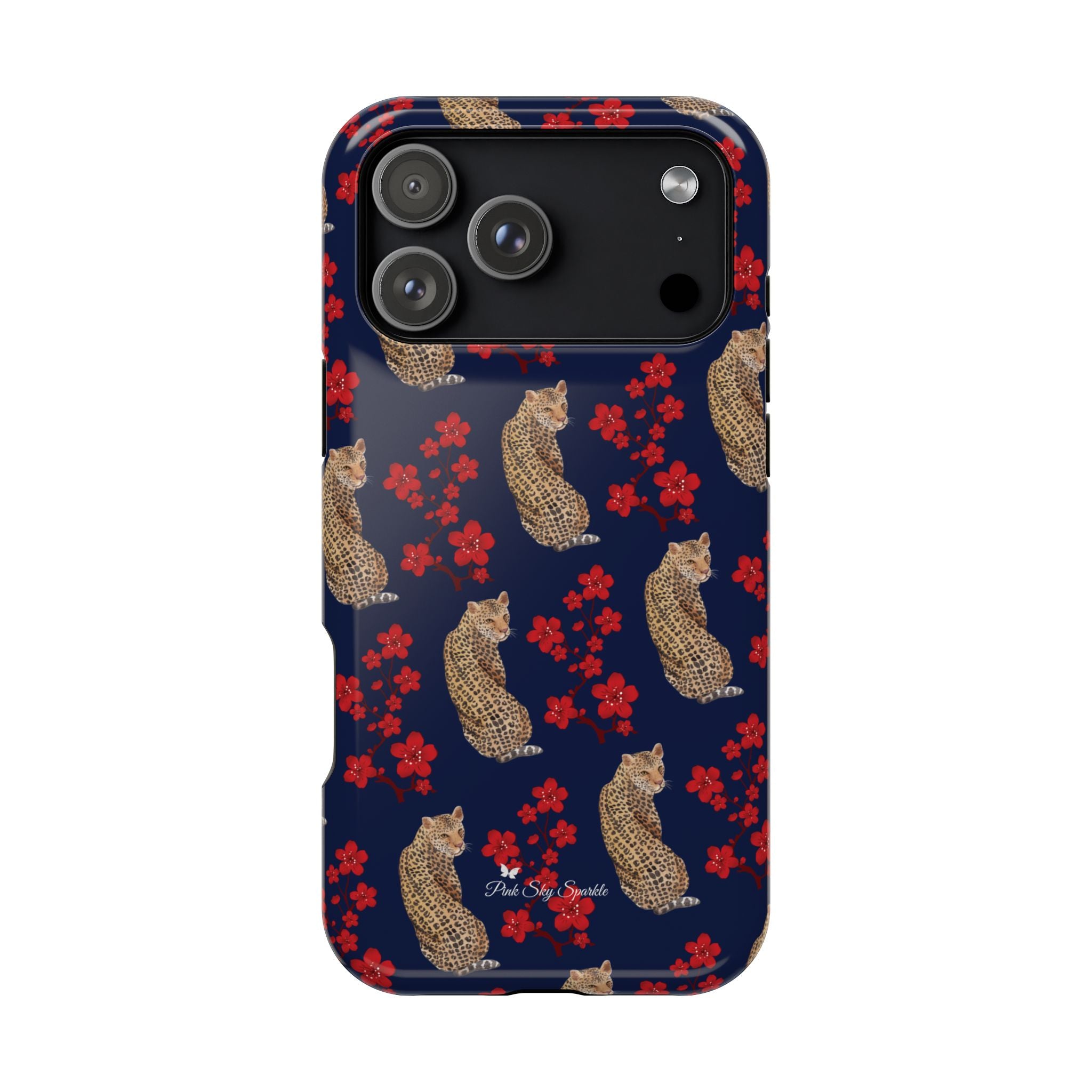 Funda magnética para iPhone Crimson Jungle