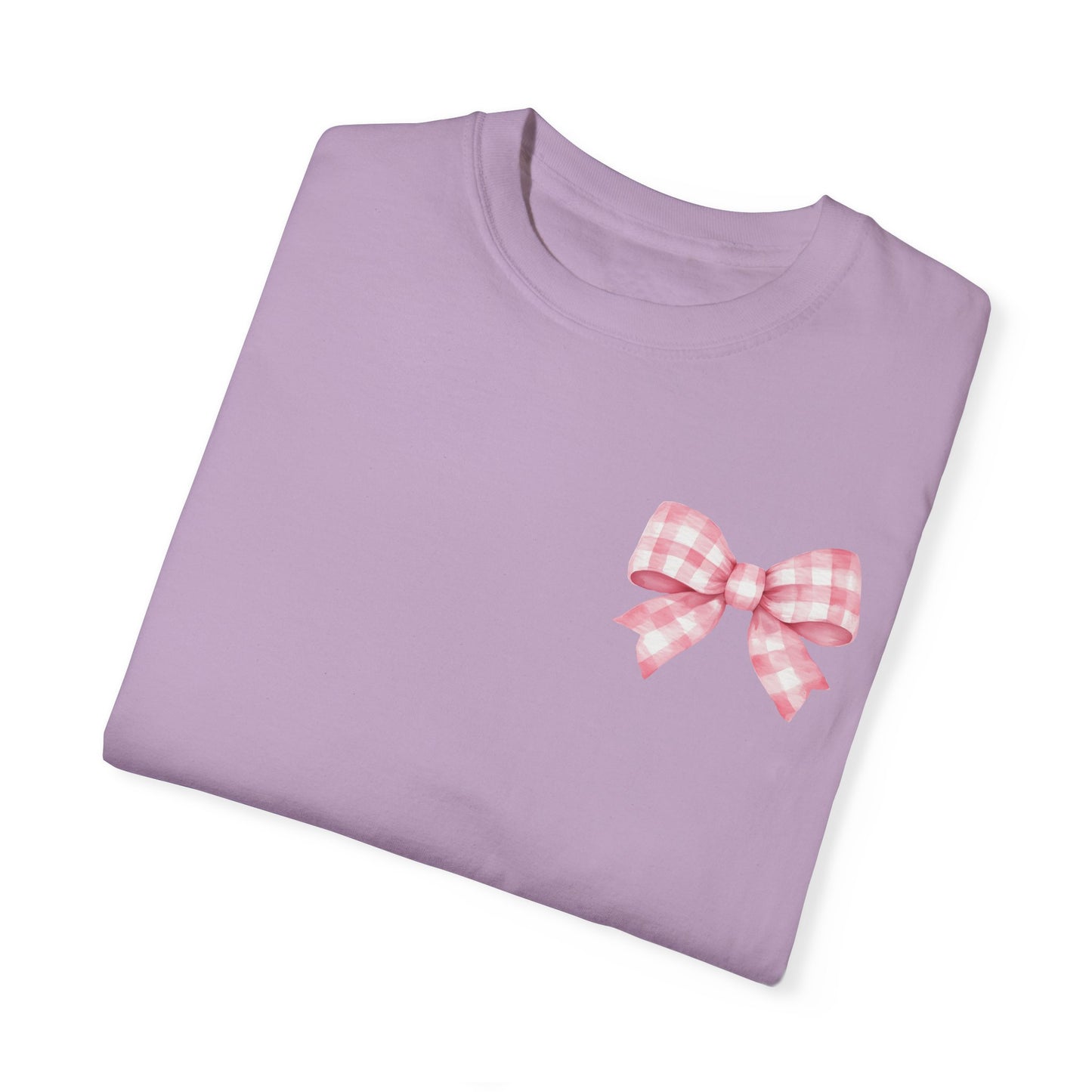 Gingham Bow T-shirt