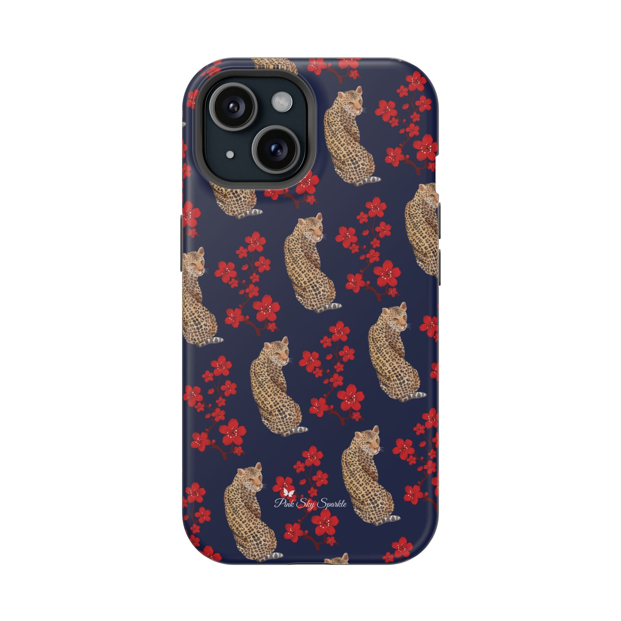 Funda magnética para iPhone Crimson Jungle