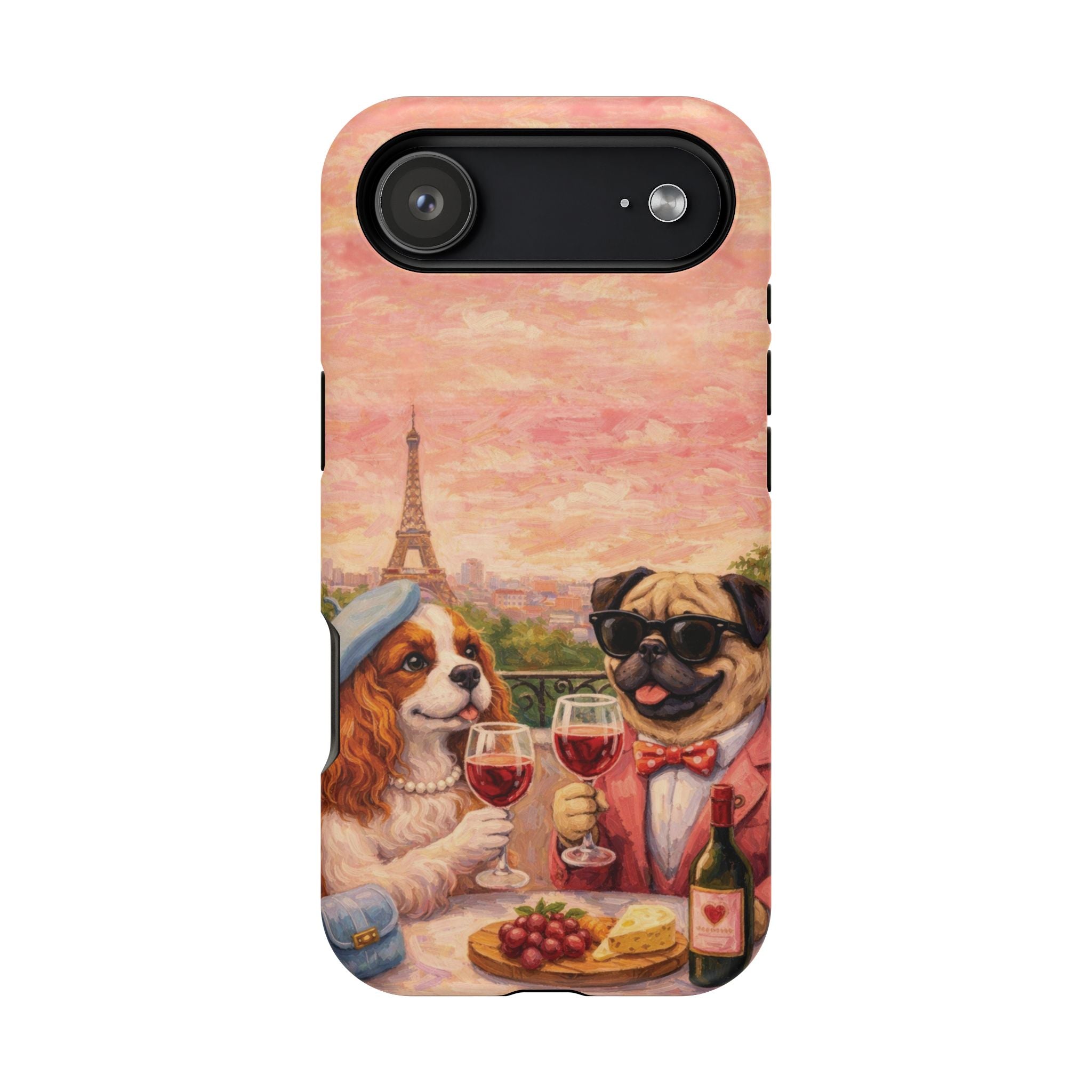 From Paris, With Love | Dogs & Wine Magnetic iPhone Case