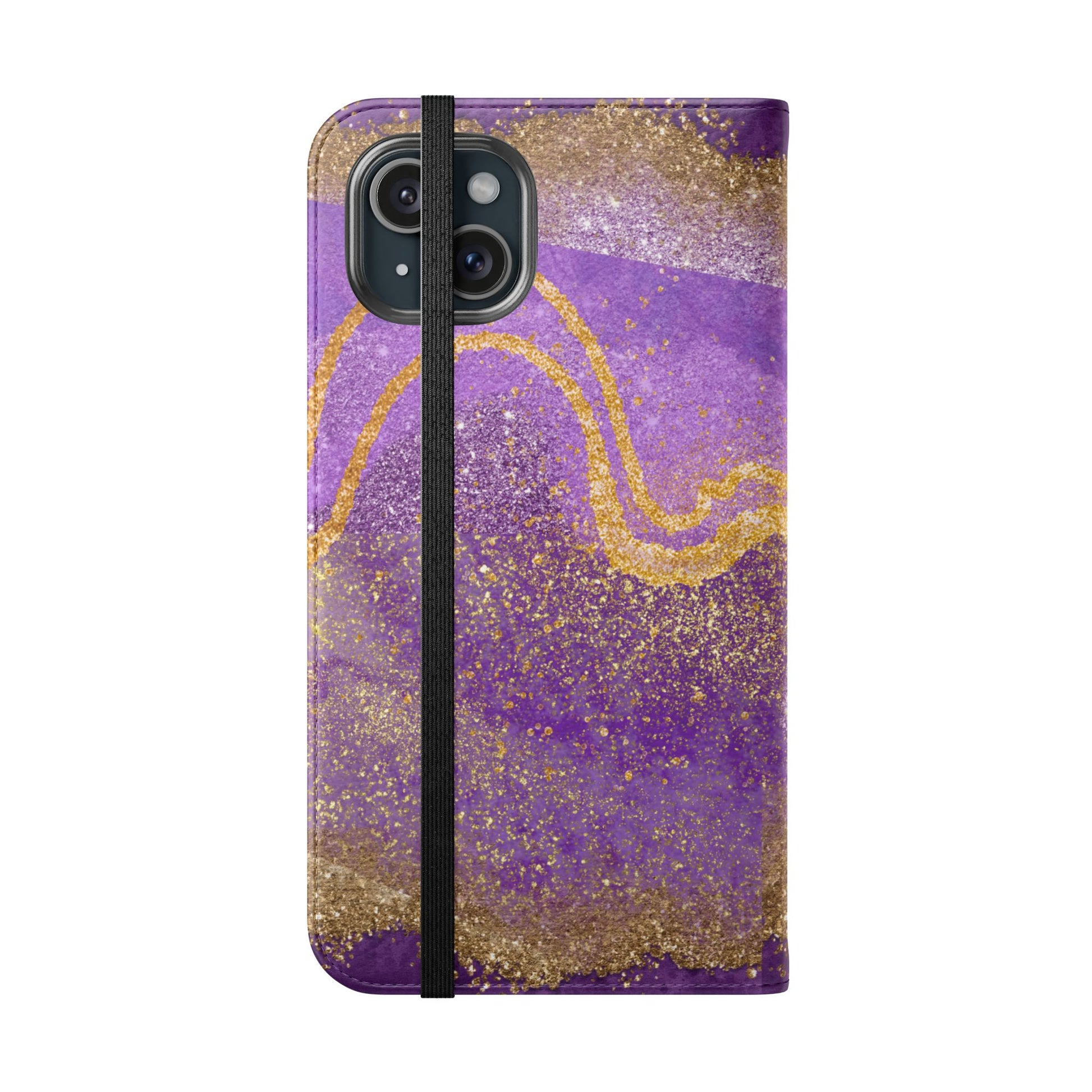 Amethyst Sparkle Wallet Flip Case-Phone Case-Printify-PINK SKY SPARKLE-Protective wallet flip case for smartphones with 360° protection, fold-over design, card slots, and stylish pattern options. Perfect for adding a fashionable touch while keeping your phone safe. Available in a variety of designs including bold, elegant, and chic styles.