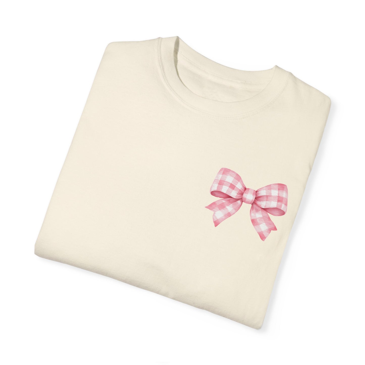 Gingham Bow T-shirt